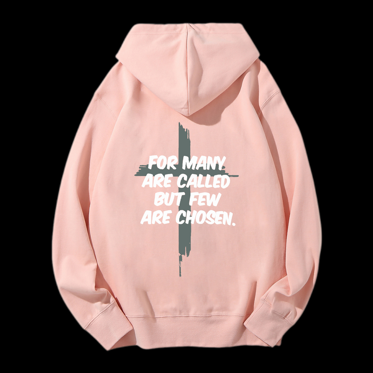 God Chose Me Drawstring Hoodie
