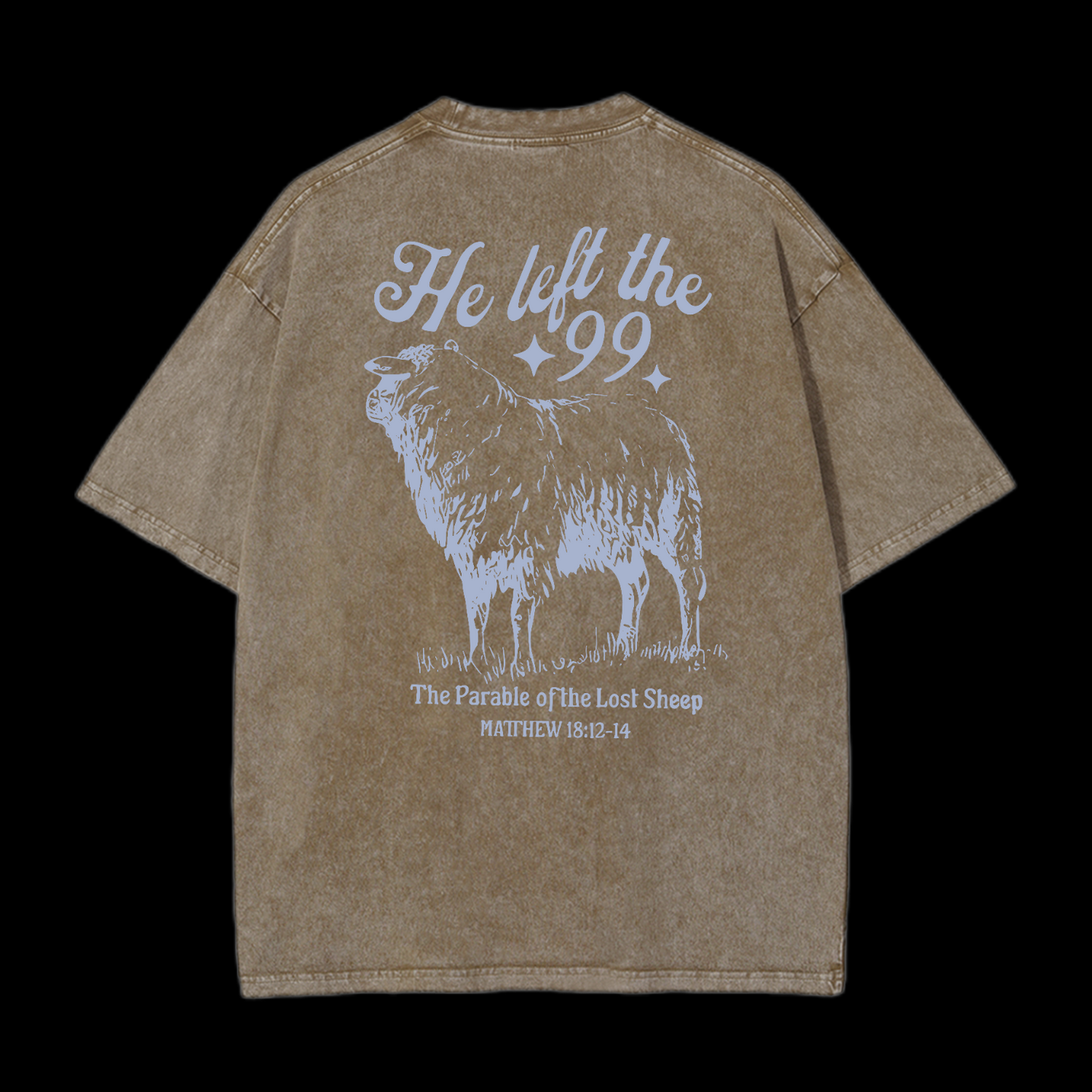 He Left The 99 Washed T-Shirt