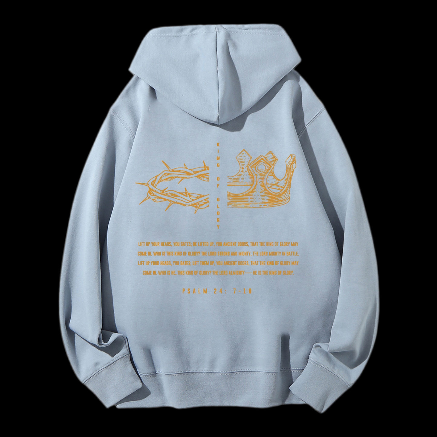 King Of Glory Drawstring Hoodie