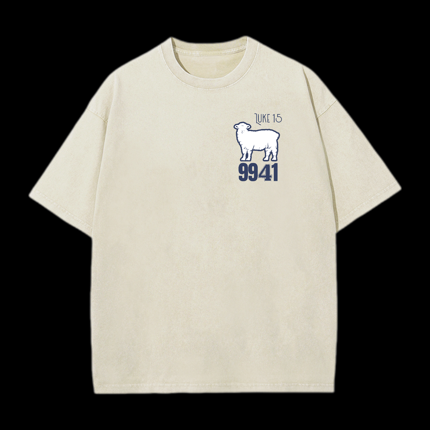 The Lost Sheep Parable Washed T-Shirt
