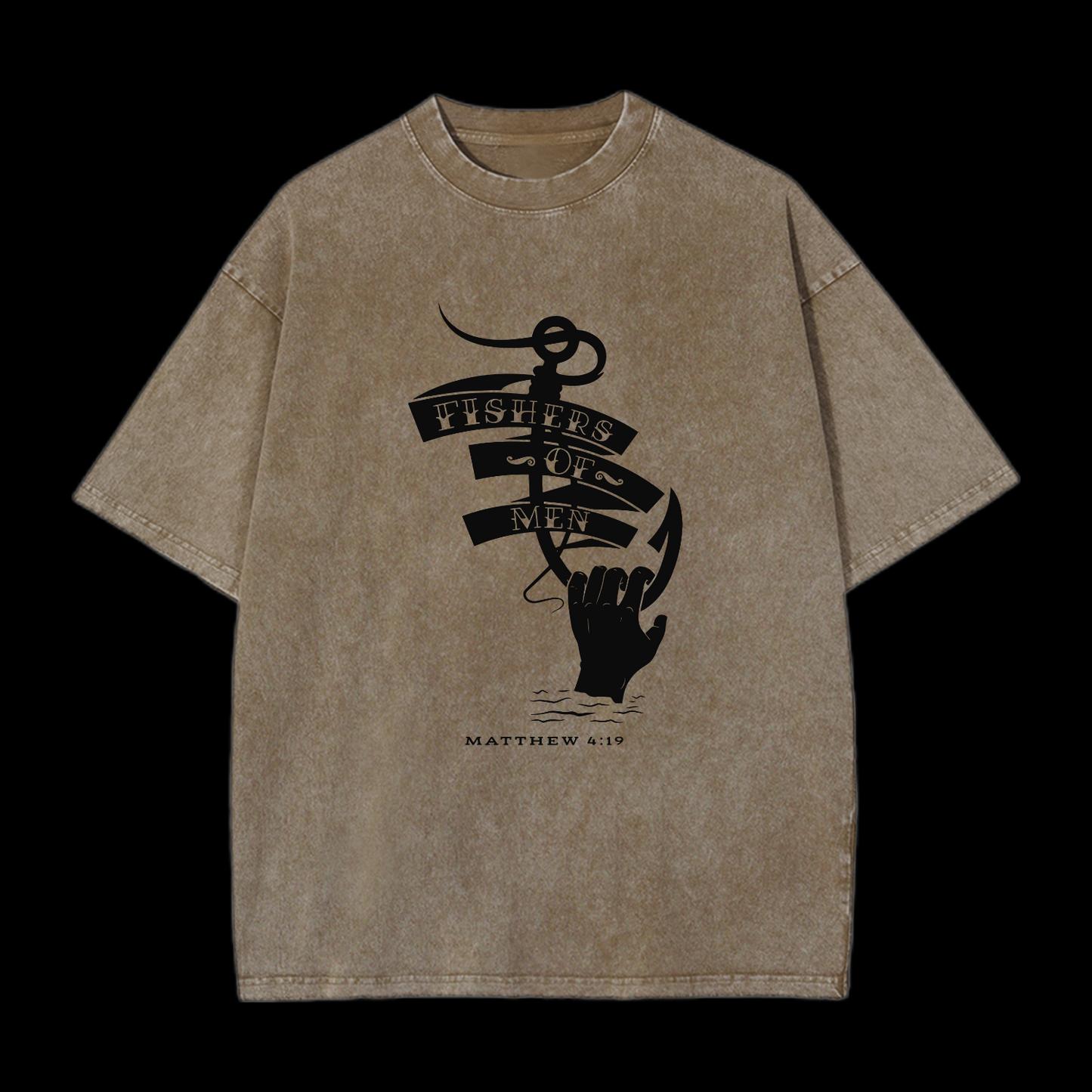 Fishers Of Men Washed T-Shirt