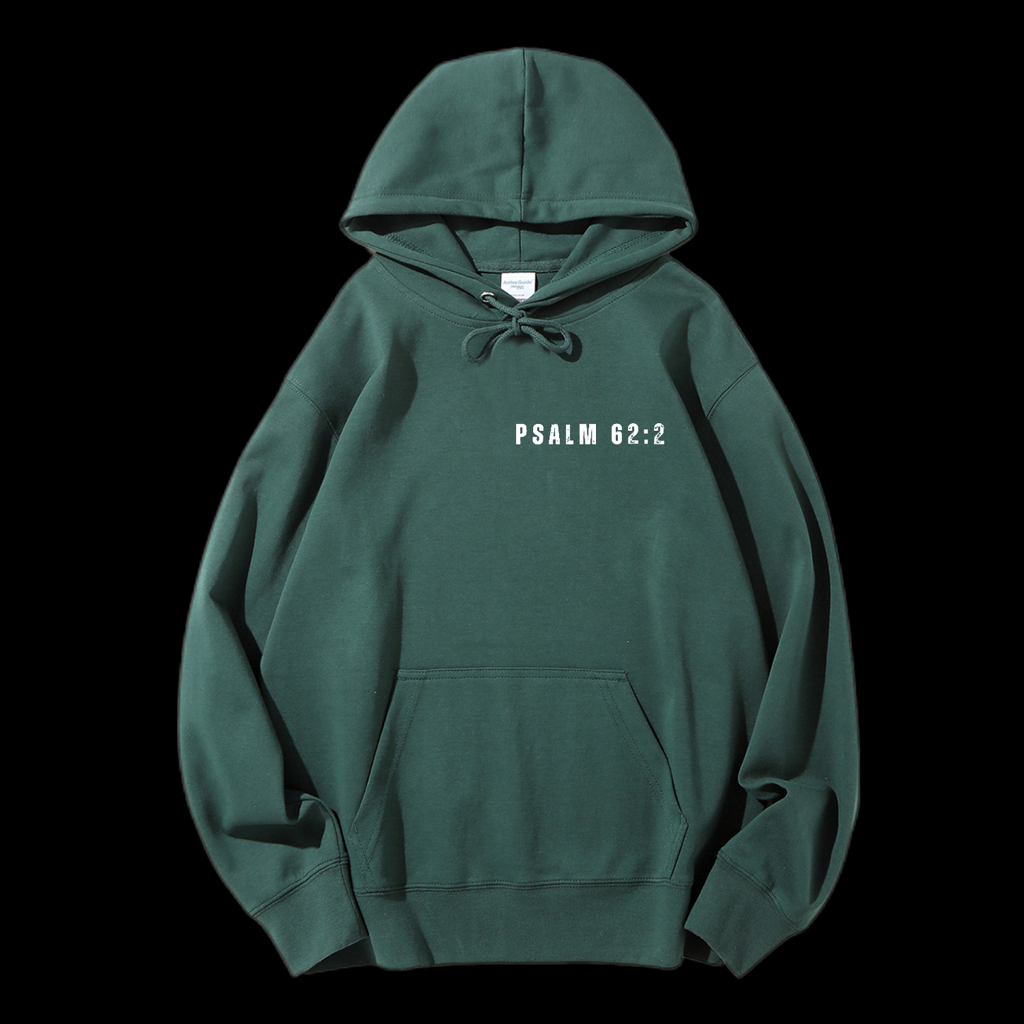 Psalm 62:2 Drawstring Hoodie