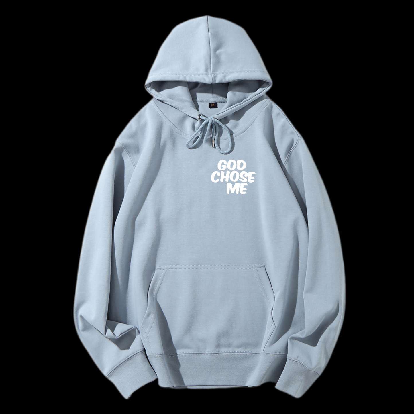 God Chose Me Drawstring Hoodie