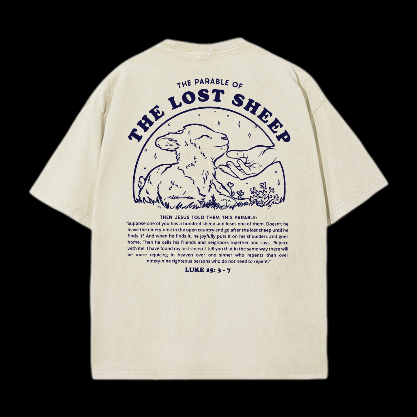 The Parable Of The Lost Sheep Washed T-Shirt