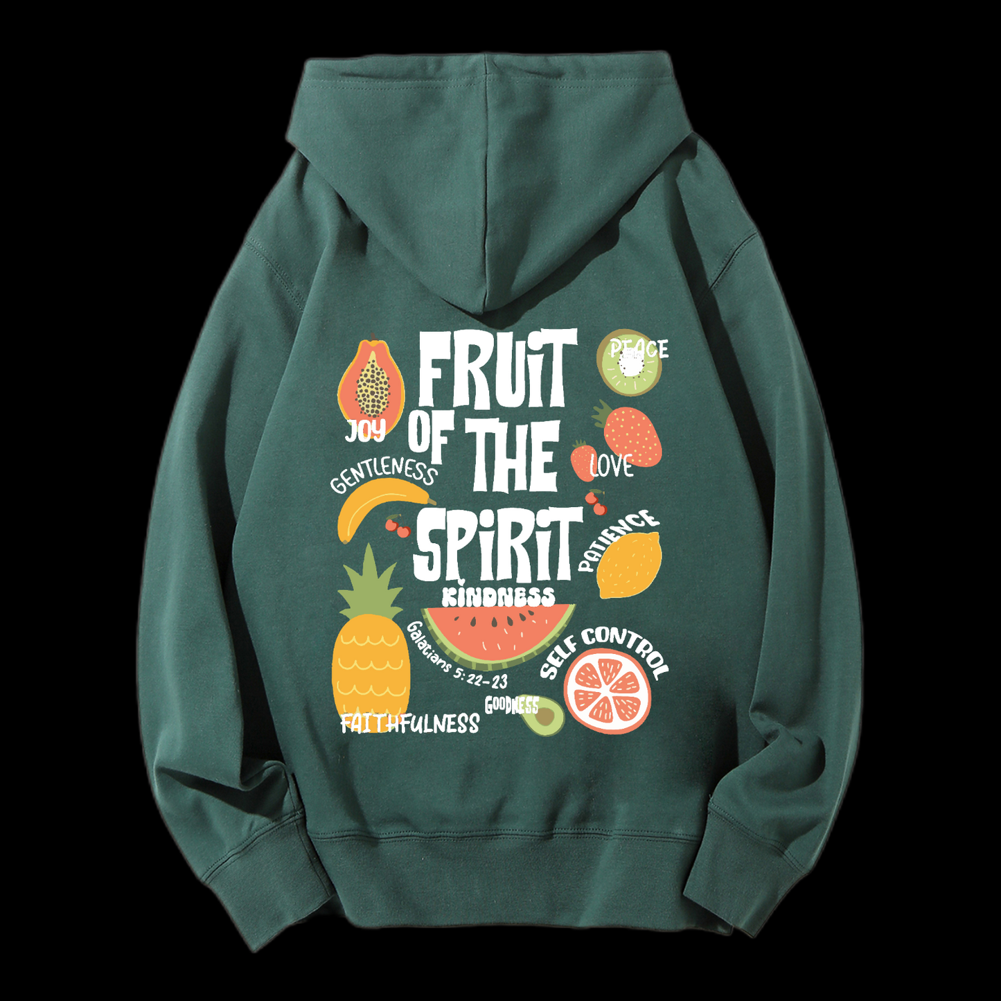 Fruit Of The Spirit Drawstring Hoodie