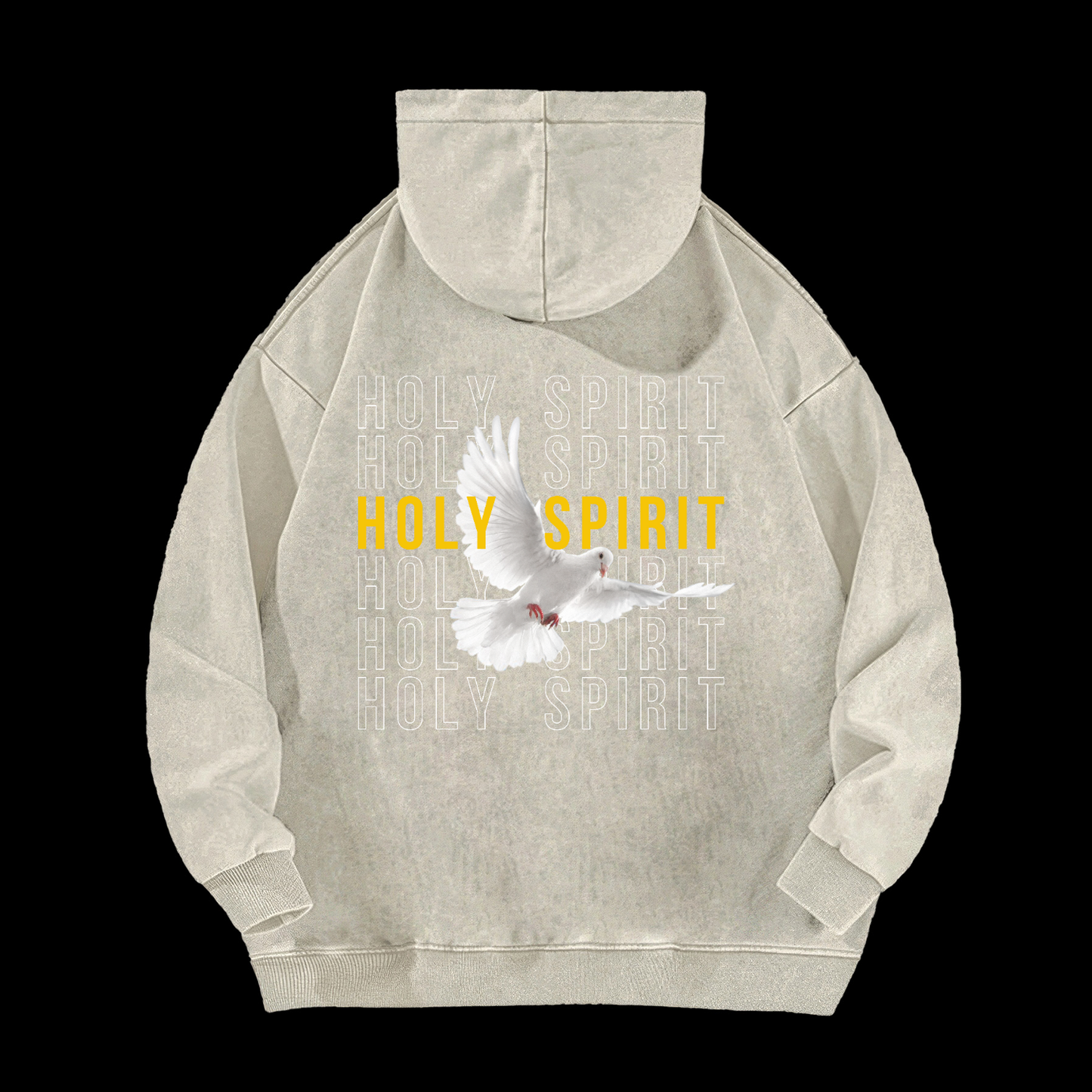 Holy Spirit Dove Washed Hoodie