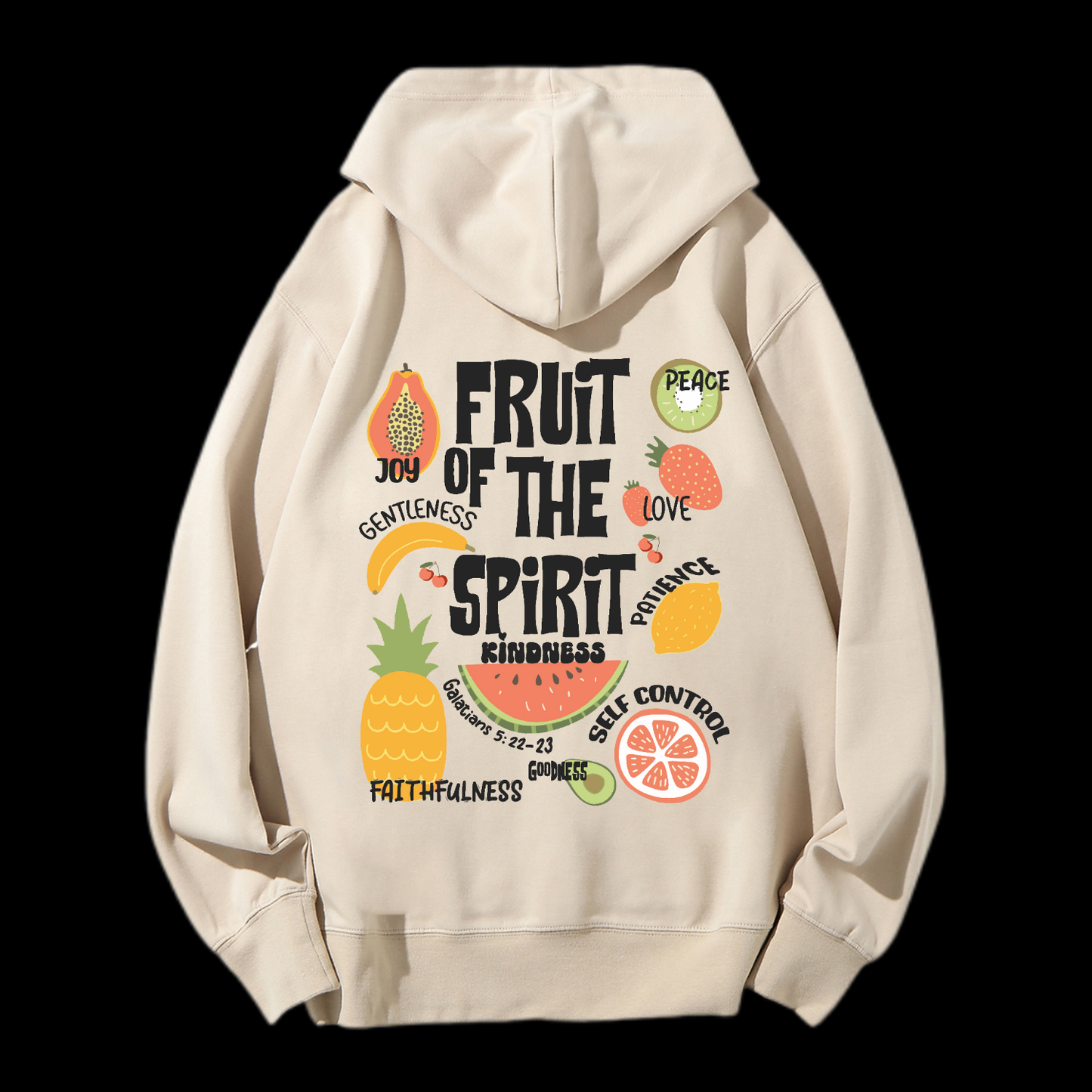 Fruit Of The Spirit Drawstring Hoodie