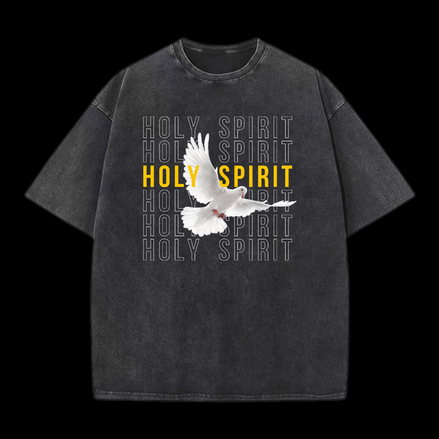 Holy Spirit Dove Washed T-Shirt