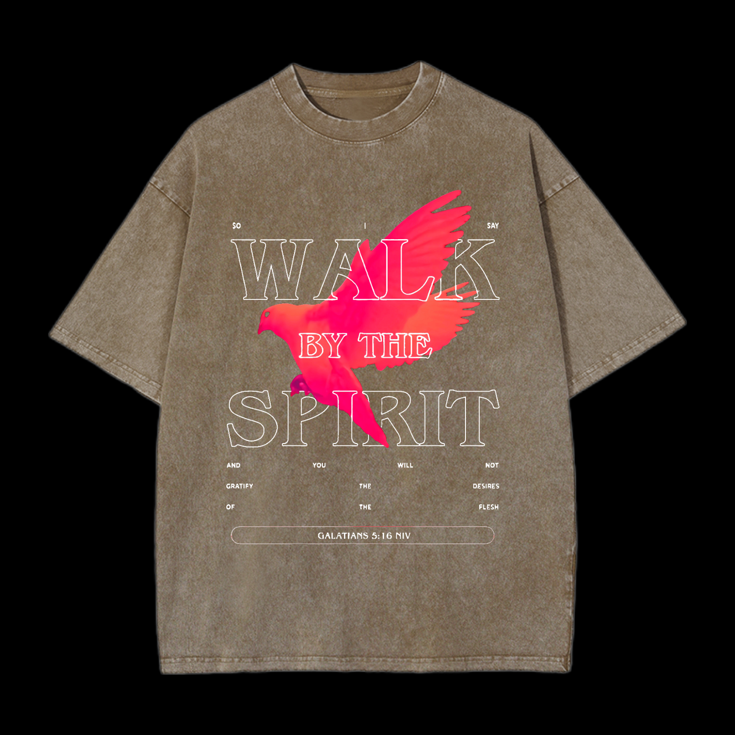Walk By The Spirit Washed T-Shirt
