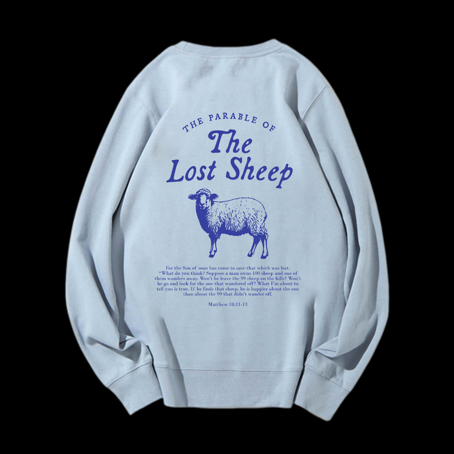 The Parable Of The Lost Sheep Crewneck Sweatshirt