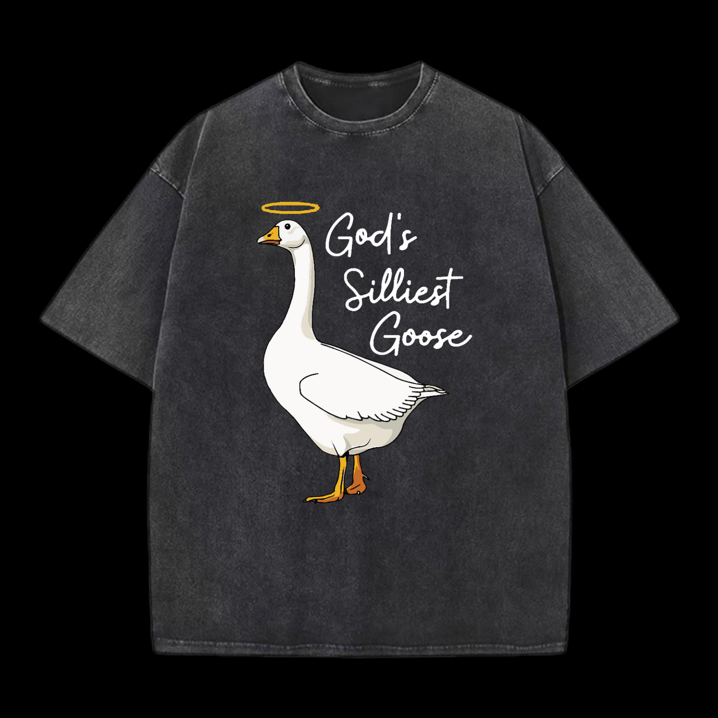 God's Silliest Goose Washed T-Shirt