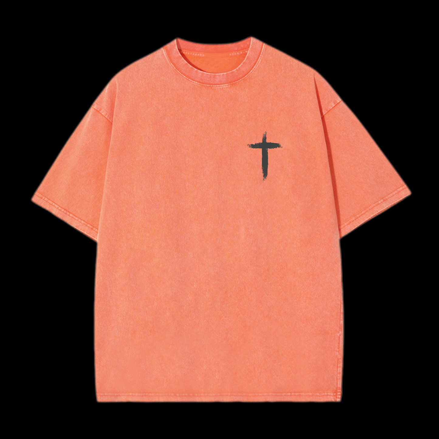 I Live For Him Washed T-Shirt