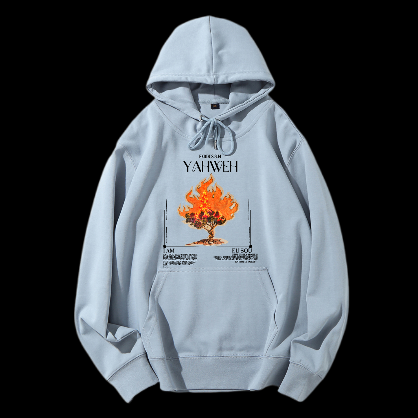 Yahweh Drawstring Hoodie