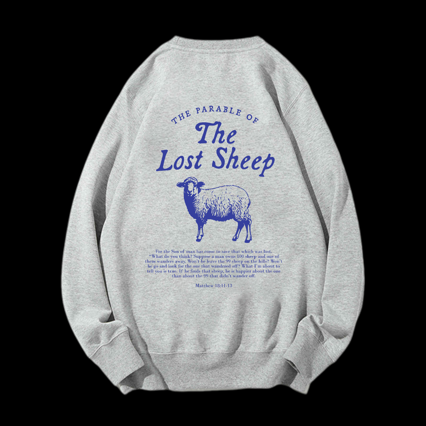 The Parable Of The Lost Sheep Crewneck Sweatshirt