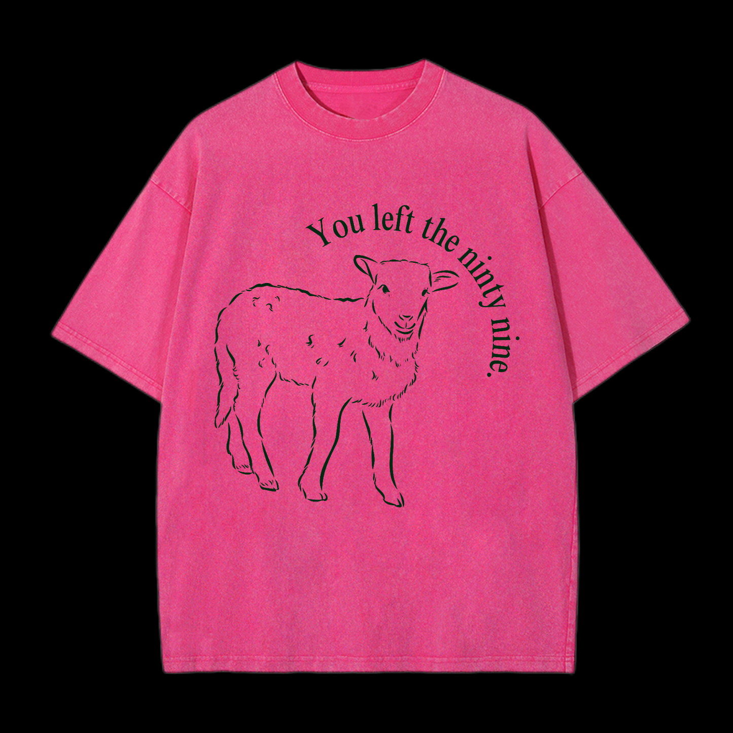 You Left The Ninty Nine Washed T-Shirt