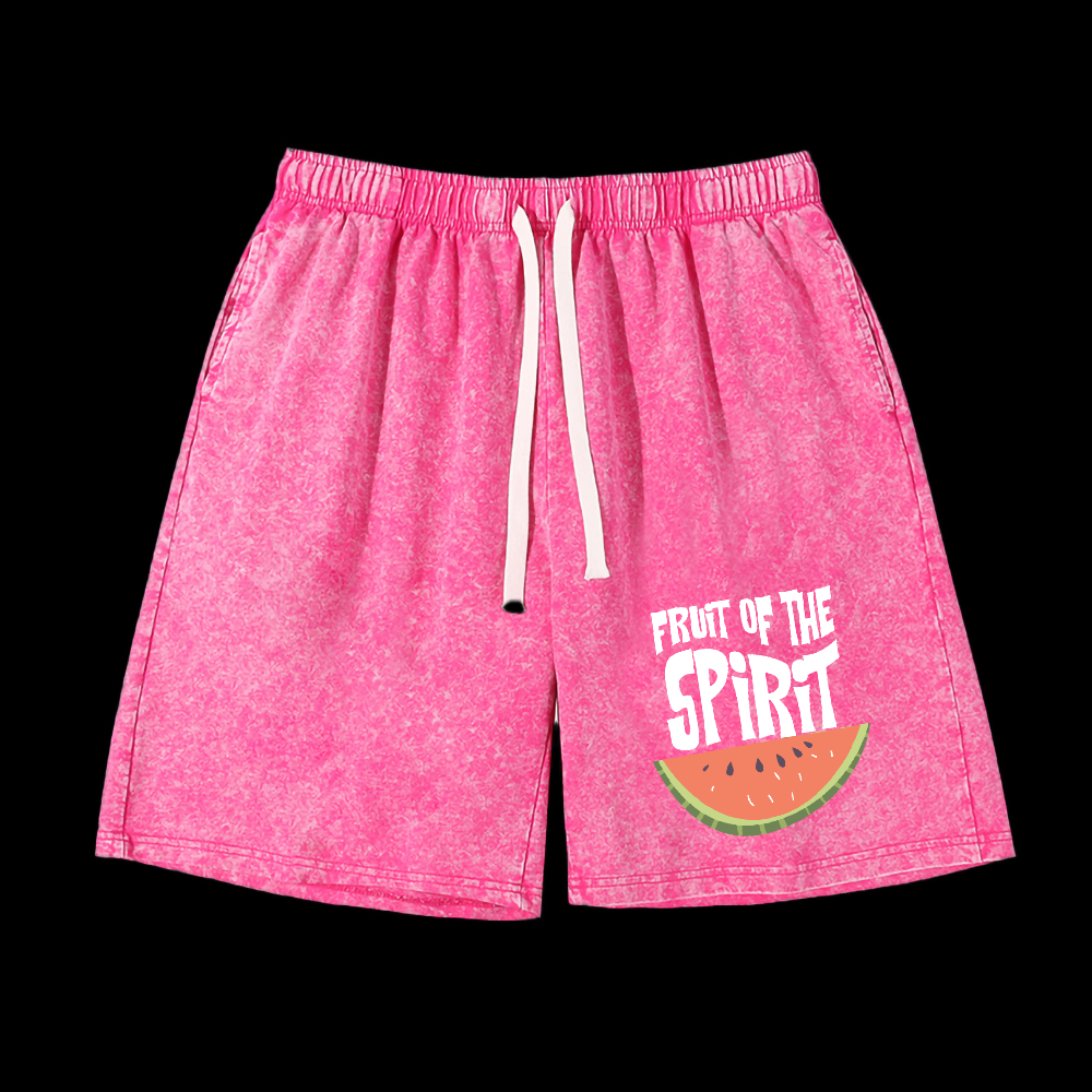 Fruit Of The Spirit Washed Shorts