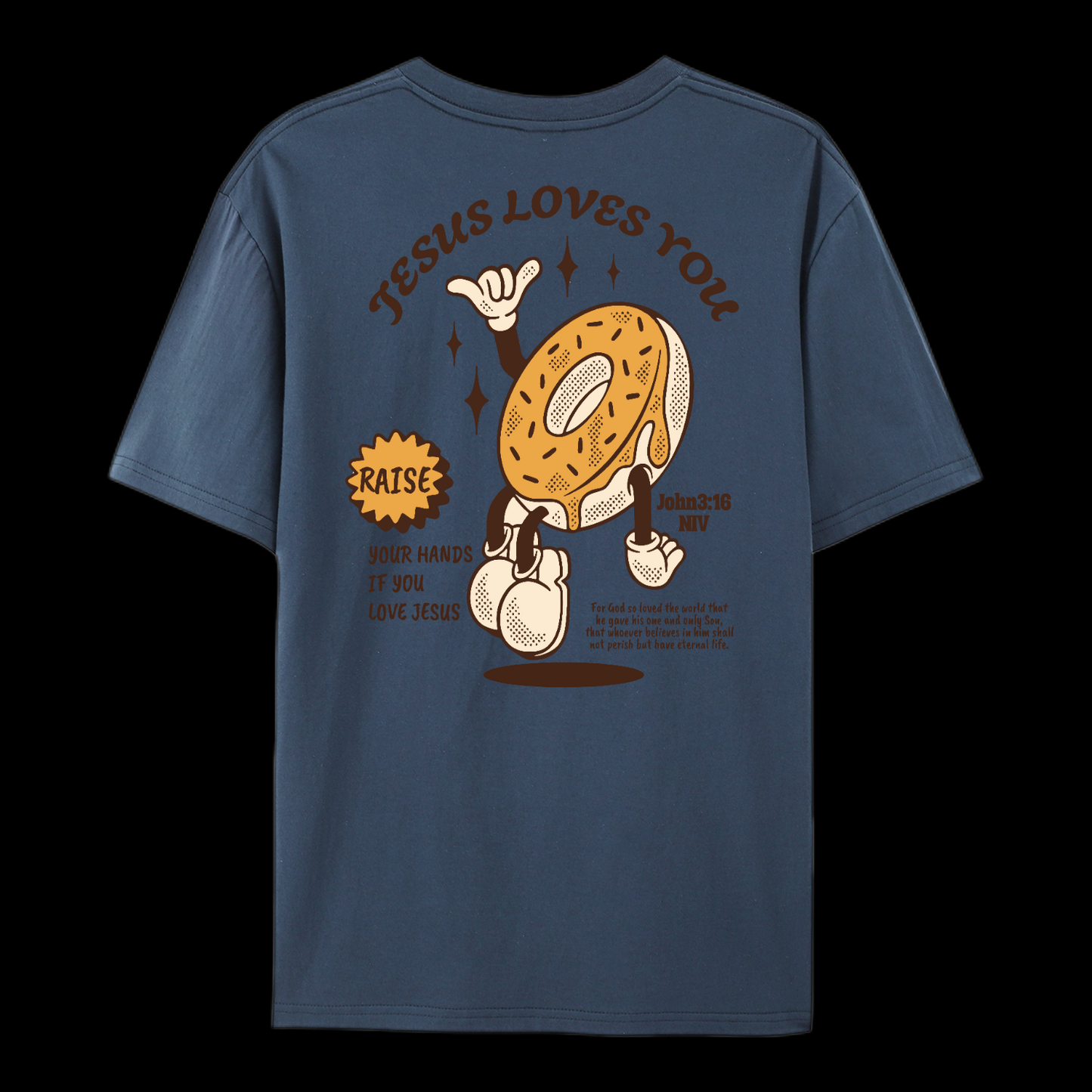 Jesus Loves You Cotton T-Shirt