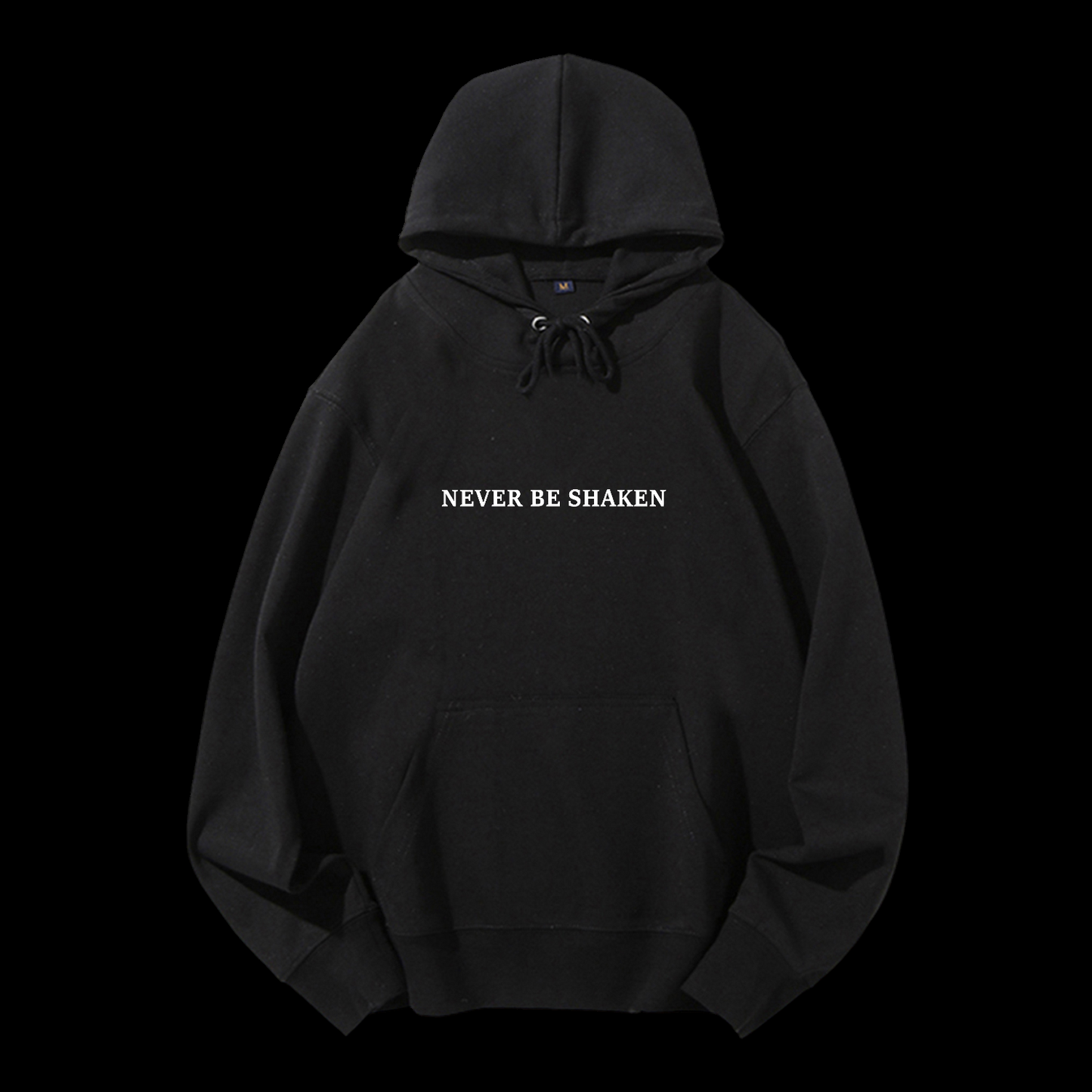 I Will Never Be Shaken Drawstring Hoodie
