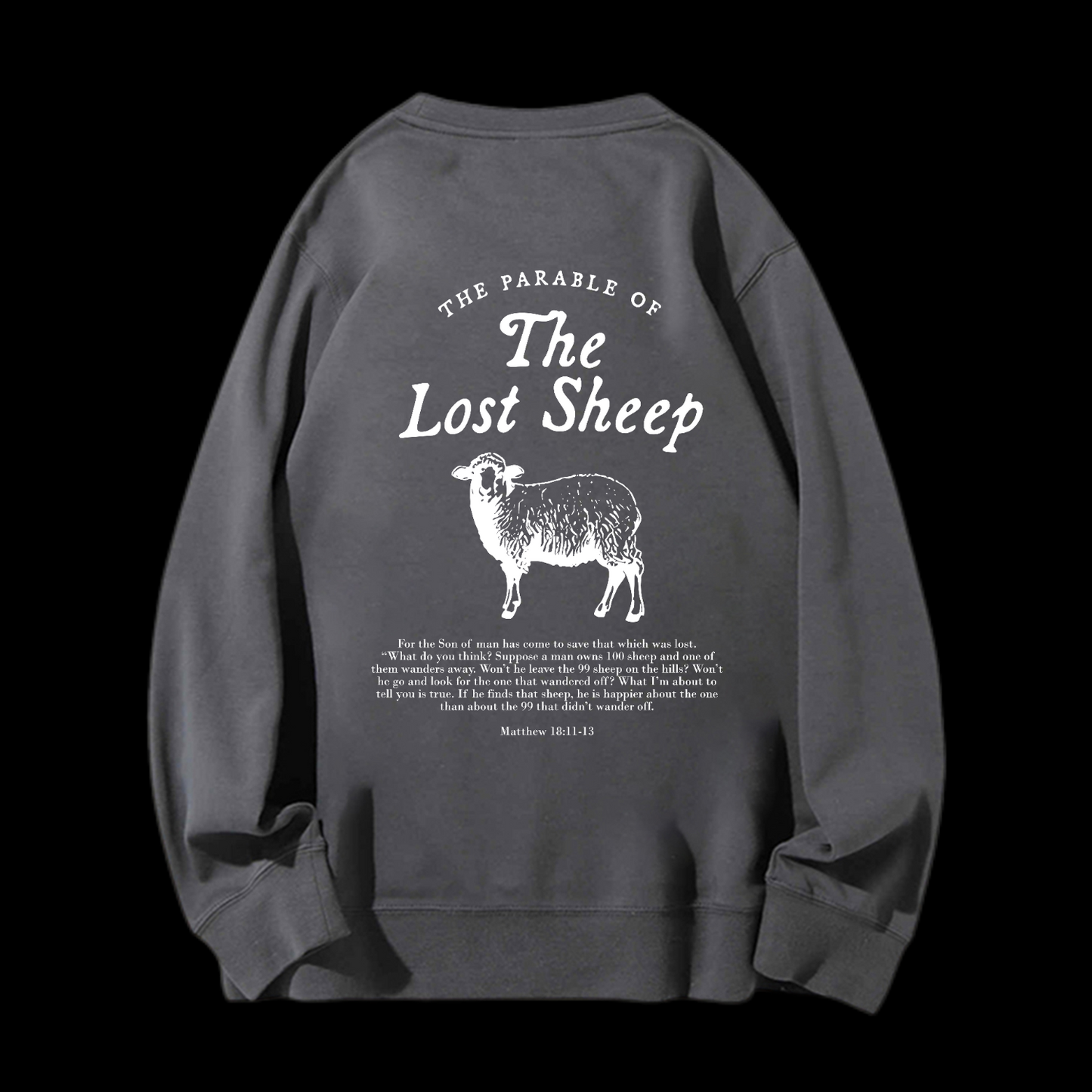 The Parable Of The Lost Sheep Crewneck Sweatshirt