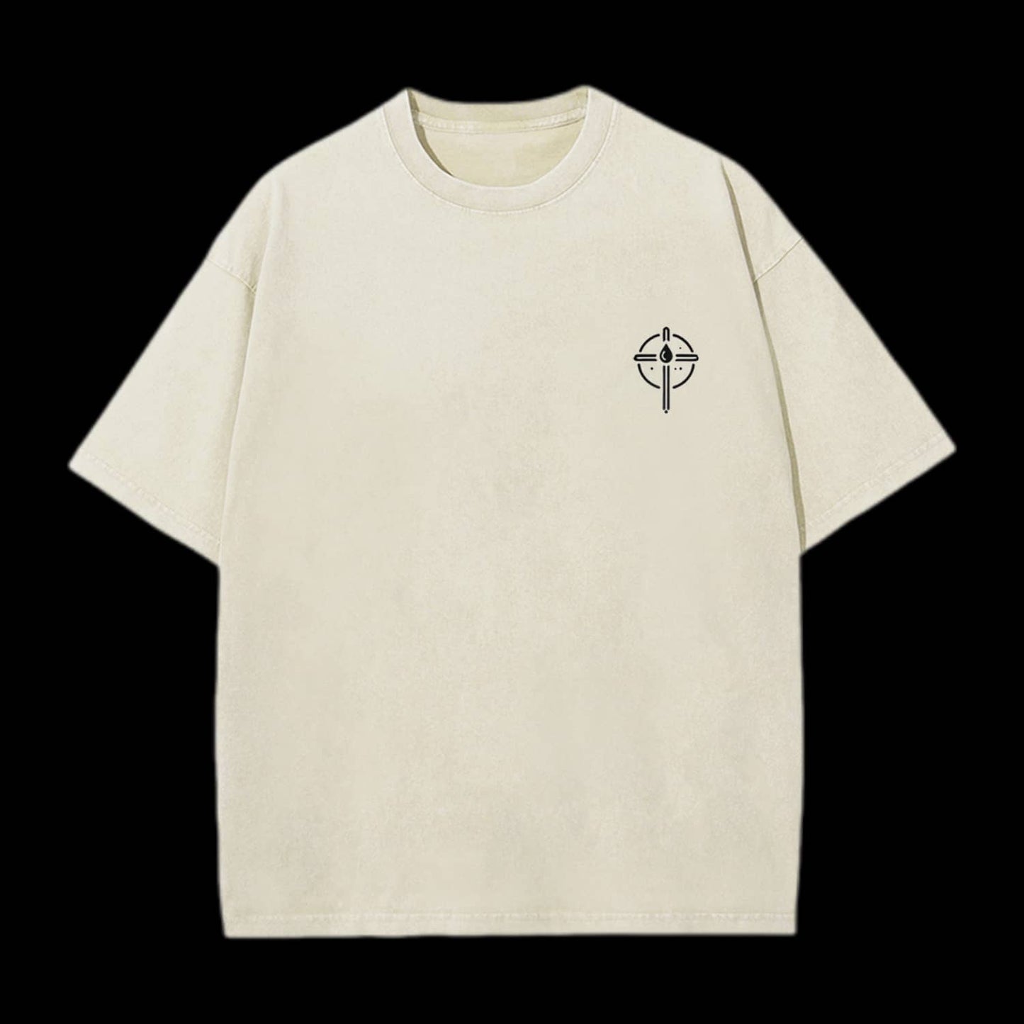 I Was Lost He Found Me Printed Men's Tee