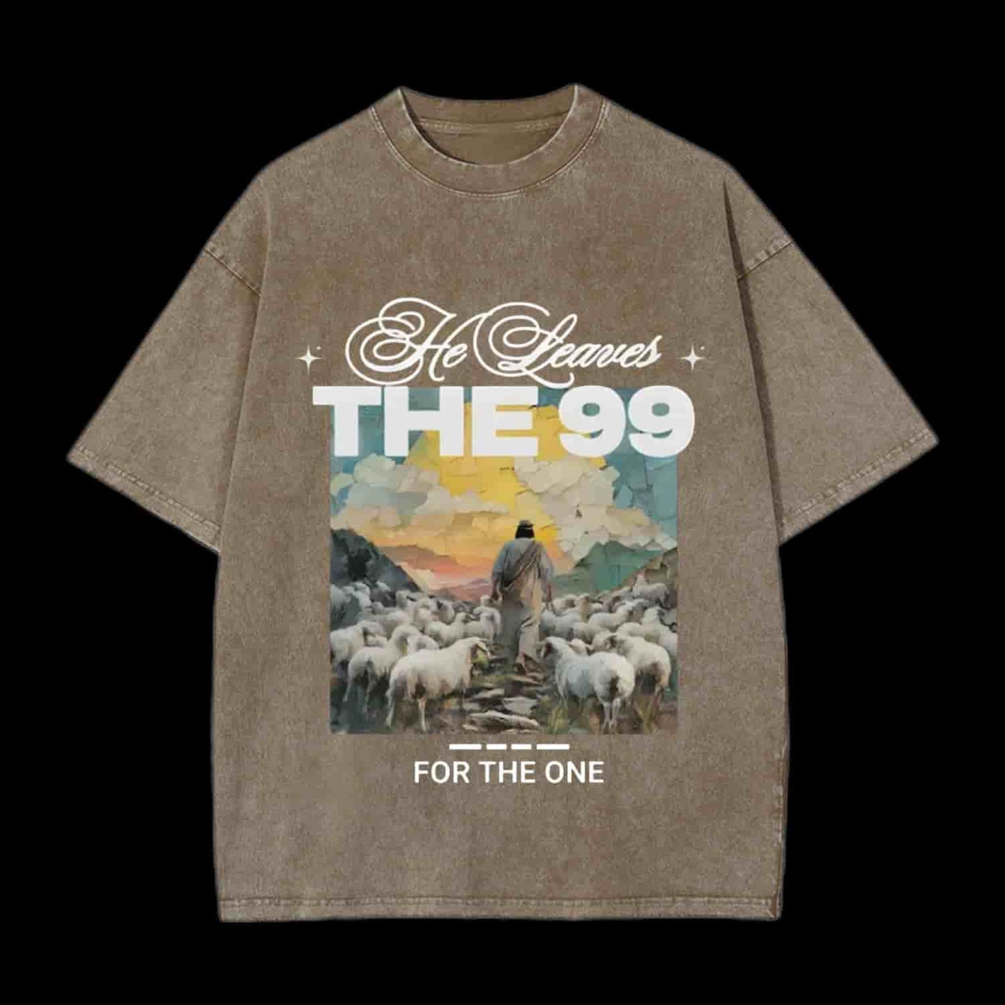 He Leaves The 99 For The One Christian Tee