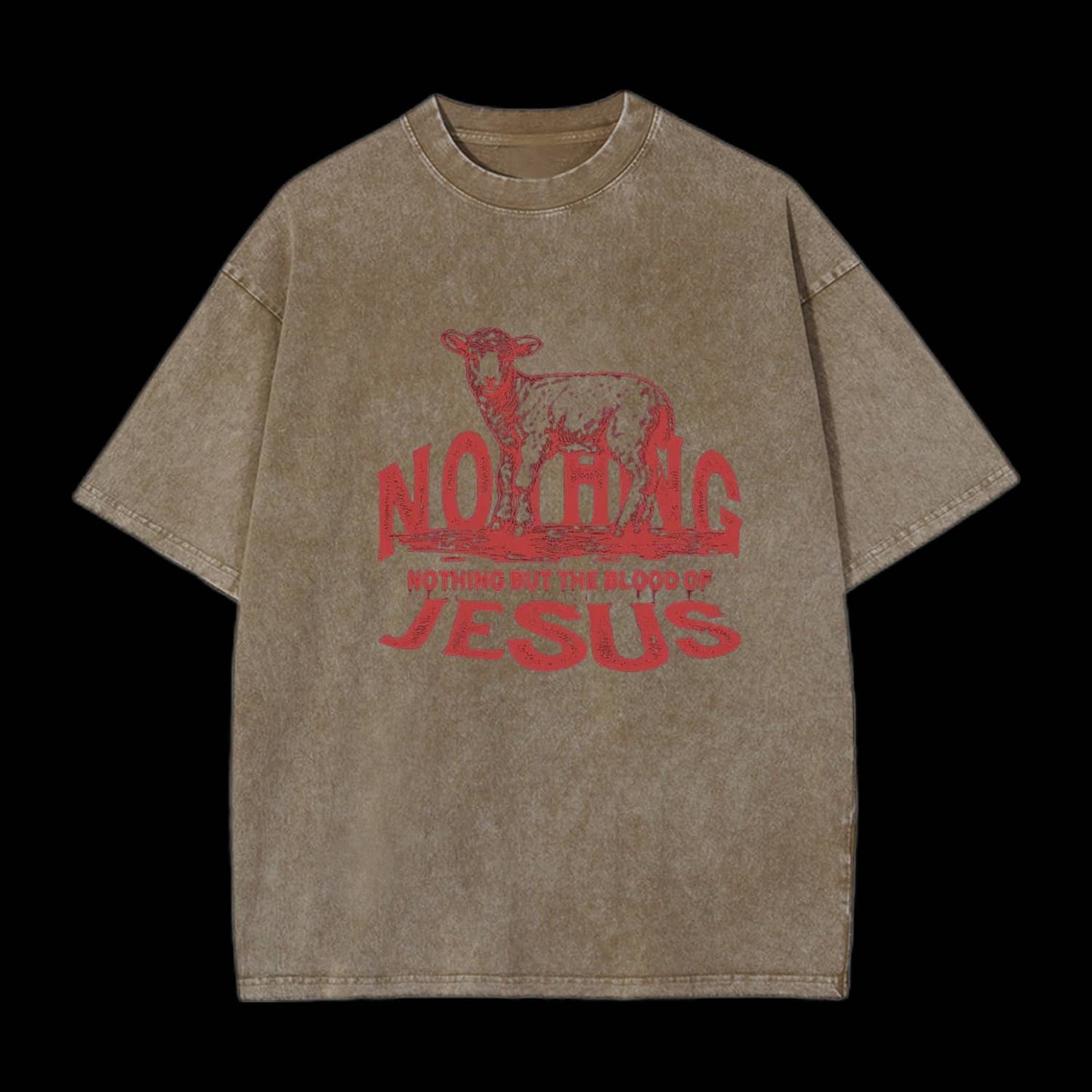 Nothing But The Blood Of Jesus Christian Tee