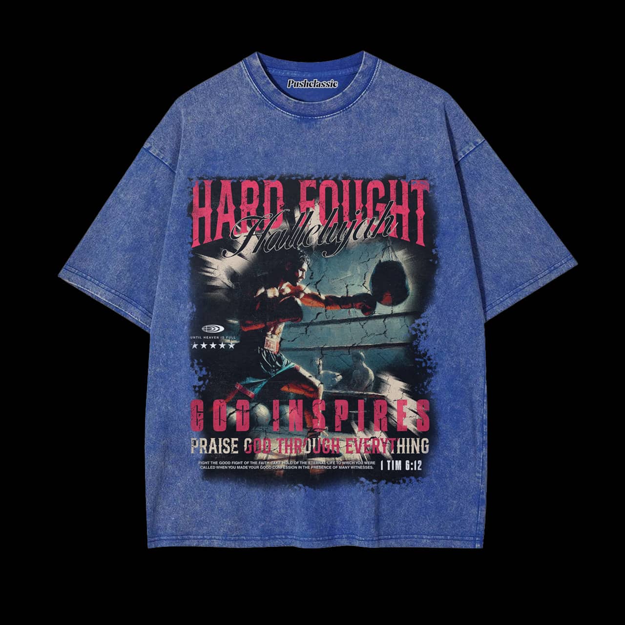 THE GOD INSPIRES WASHED T-SHIRT