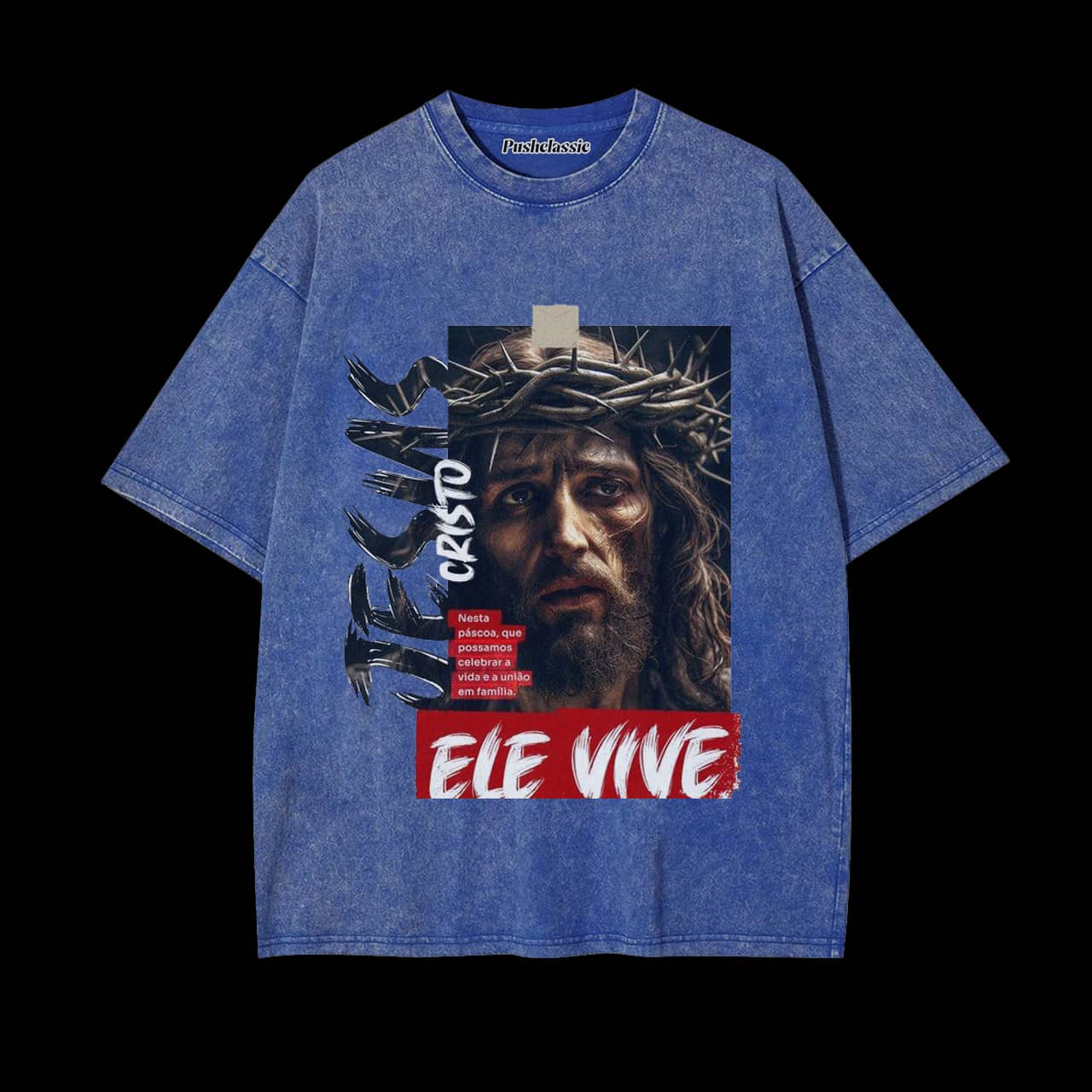 THE JESUS CHRIST WASHED T-SHIRT