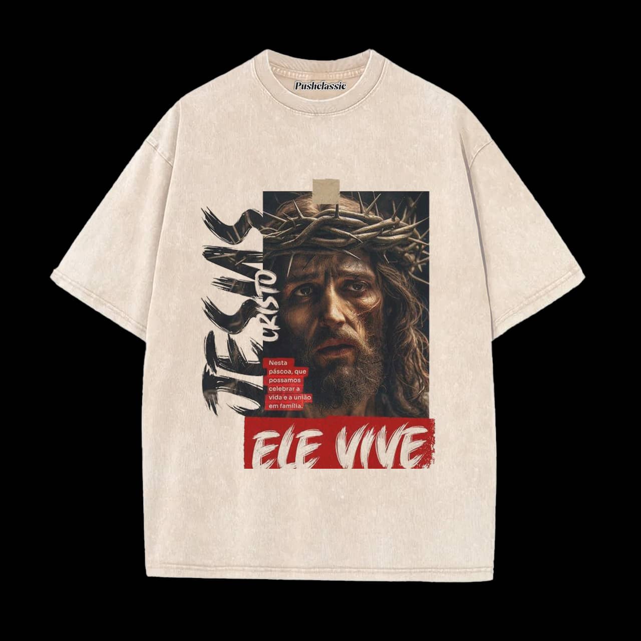 THE JESUS CHRIST WASHED T-SHIRT