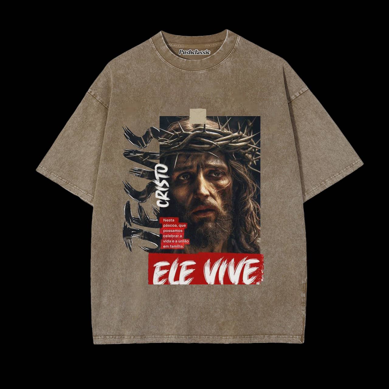 THE JESUS CHRIST WASHED T-SHIRT