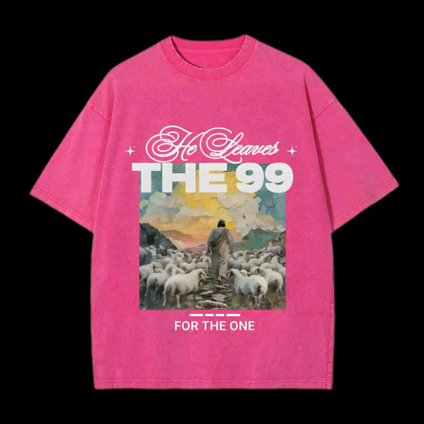 He Leaves The 99 For The One Christian Tee