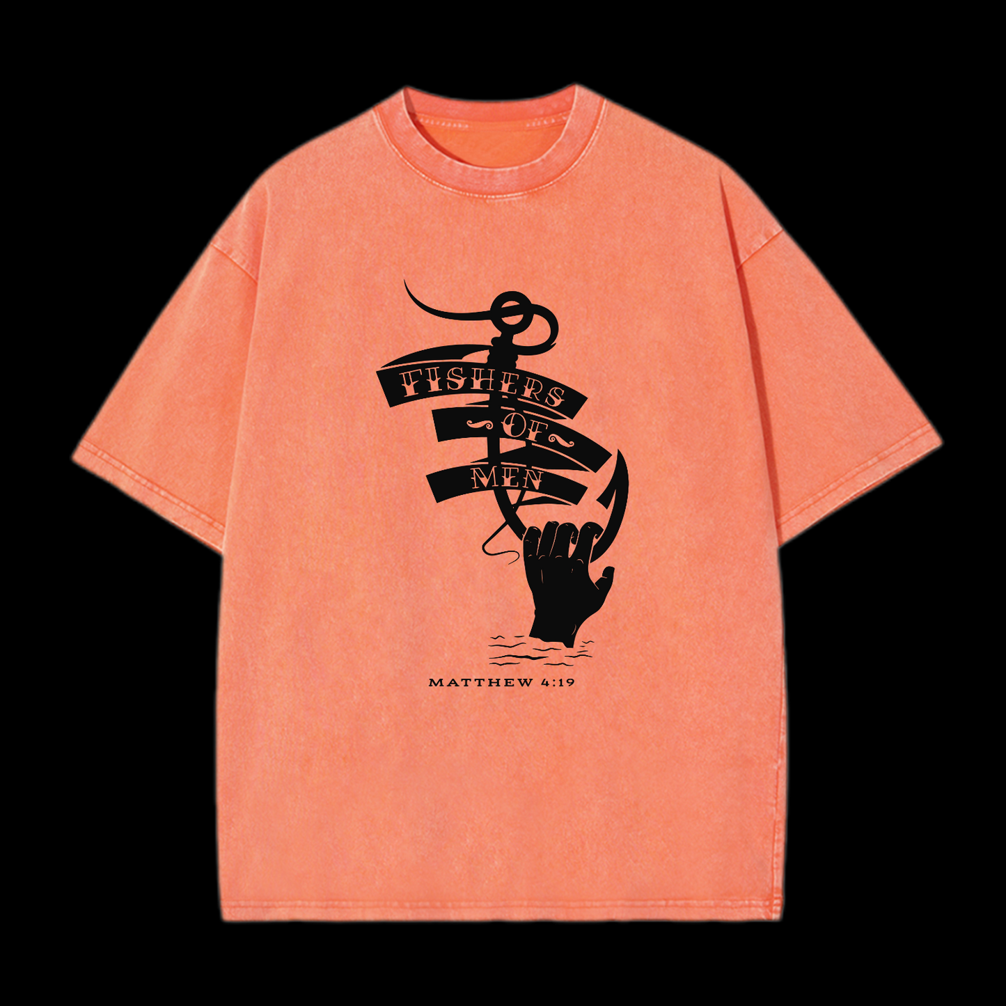 Fishers Of Men Washed T-Shirt