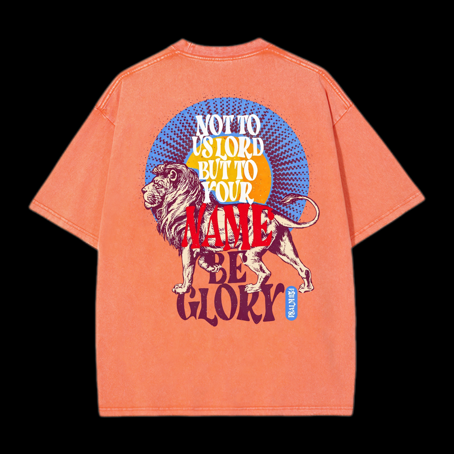 Name Be The Glory Washed T-Shirt