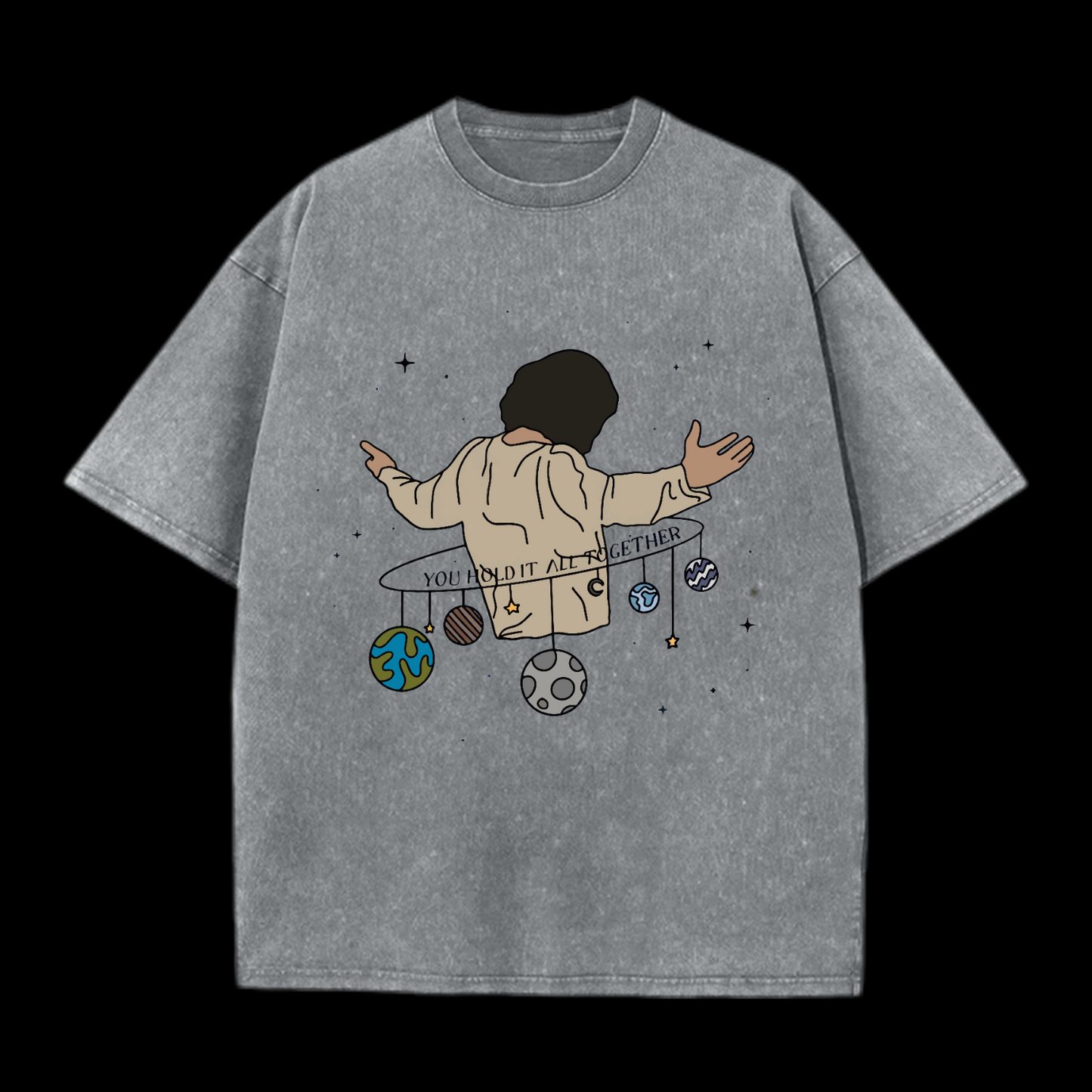 Hug Lord Washed T-Shirt