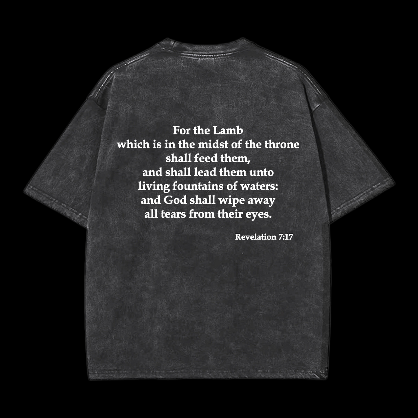 For The Lamb At The Center Washed T-Shirt