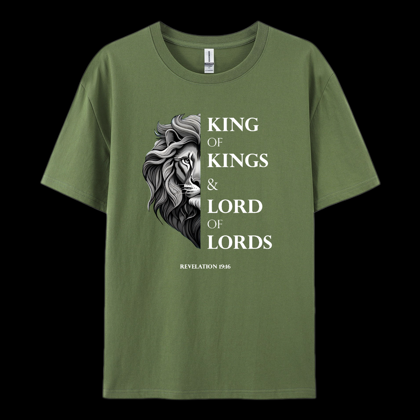 King Of Kings And Lord Of Lords Cotton T-Shirt