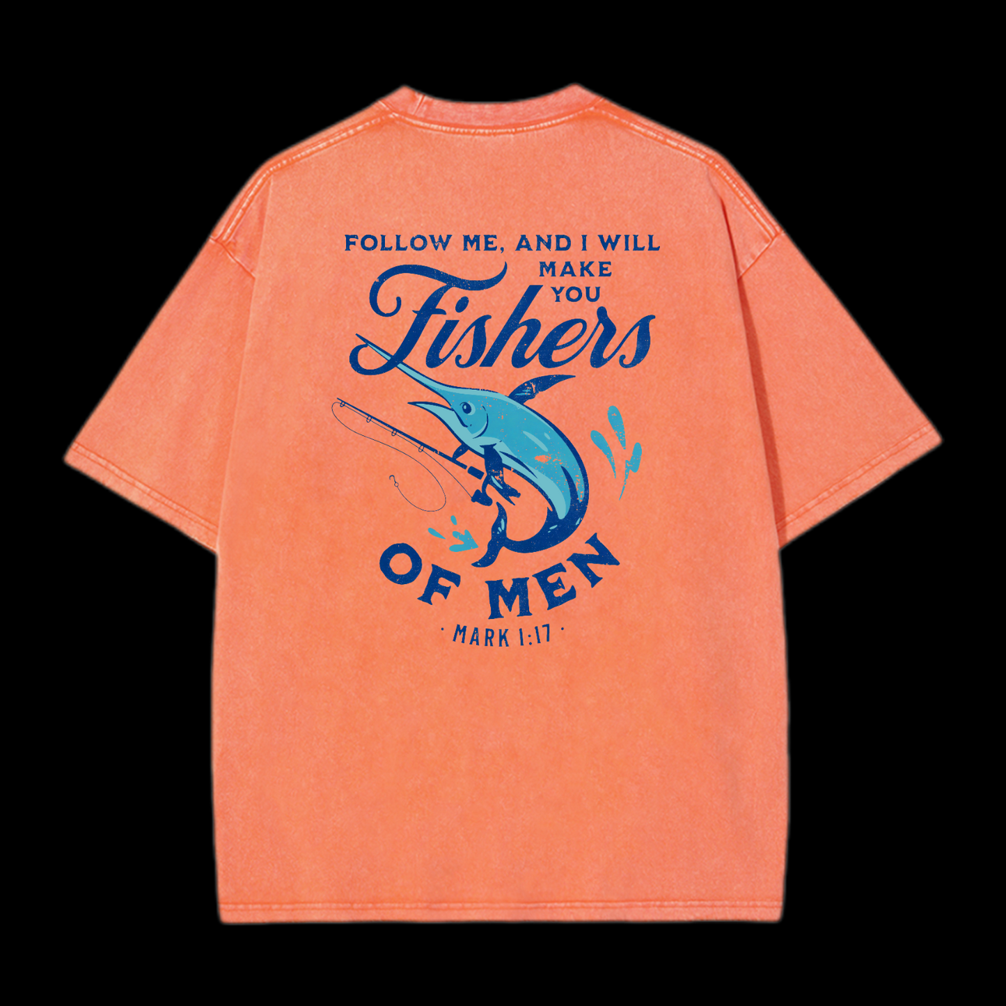 Fishers Of Men Washed T-Shirt