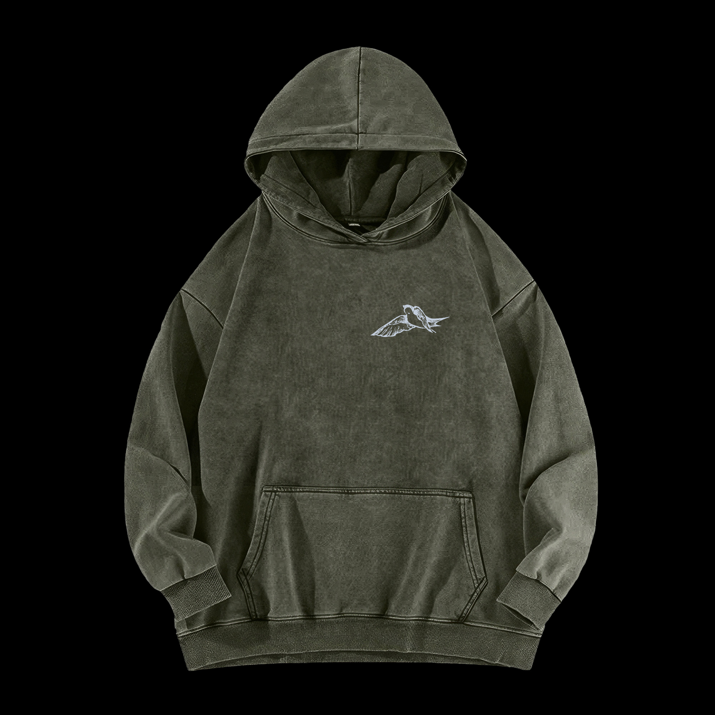 Look At The Birds Of The Air Washed Hoodie