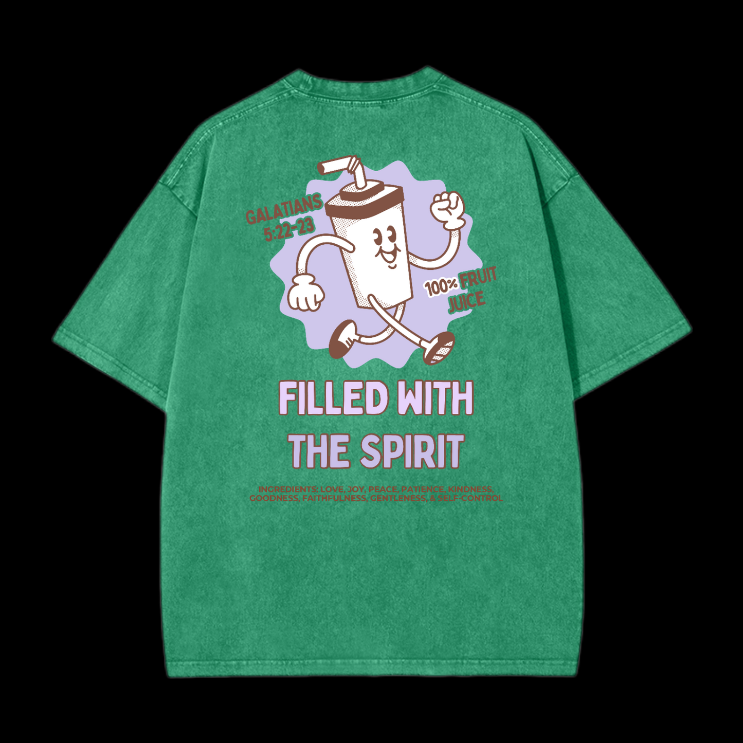 Filled With The Spirit Washed T-Shirt