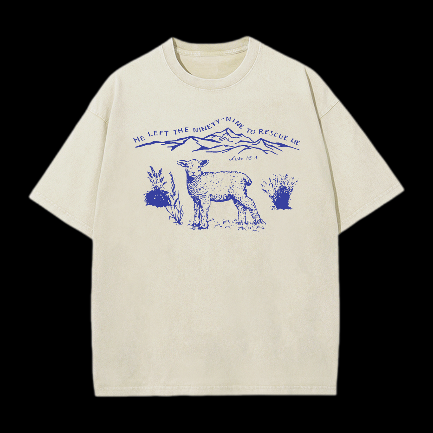 He Left The Ninety-Nine To Rescue Me Washed T-Shirt