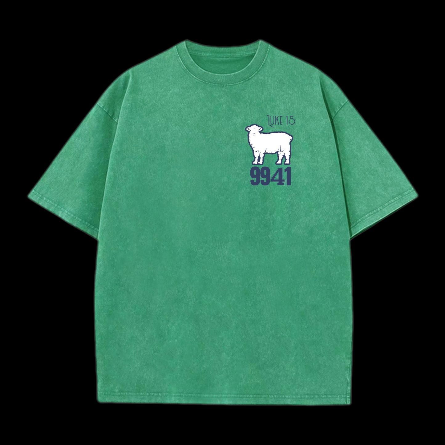 The Lost Sheep Parable Washed T-Shirt