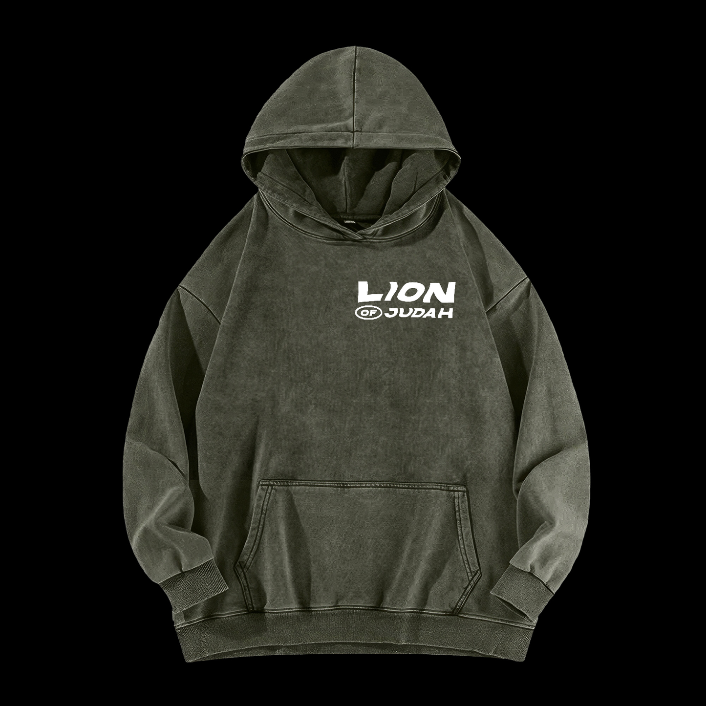 Lion Of Judan Washed Hoodie