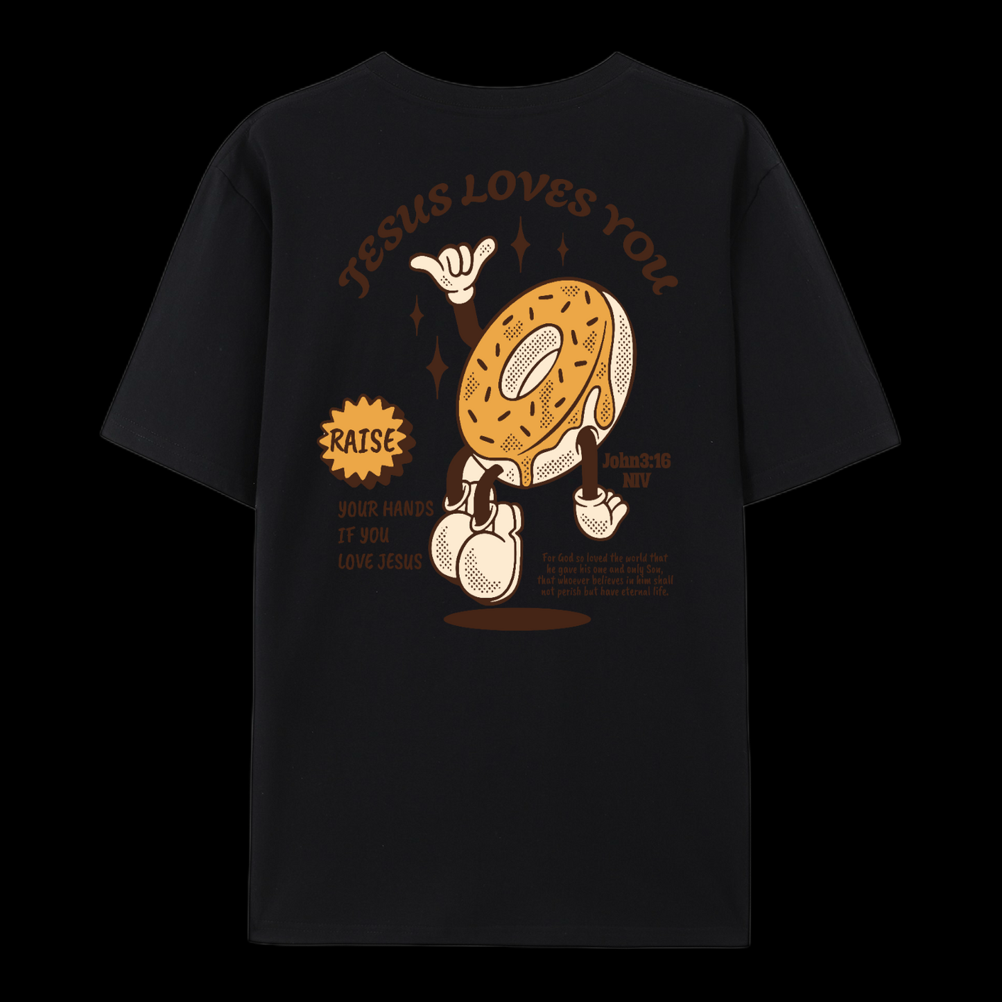Jesus Loves You Cotton T-Shirt