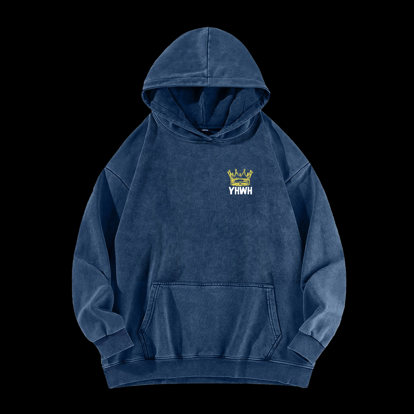 Yhwh Not My Way Washed Hoodie