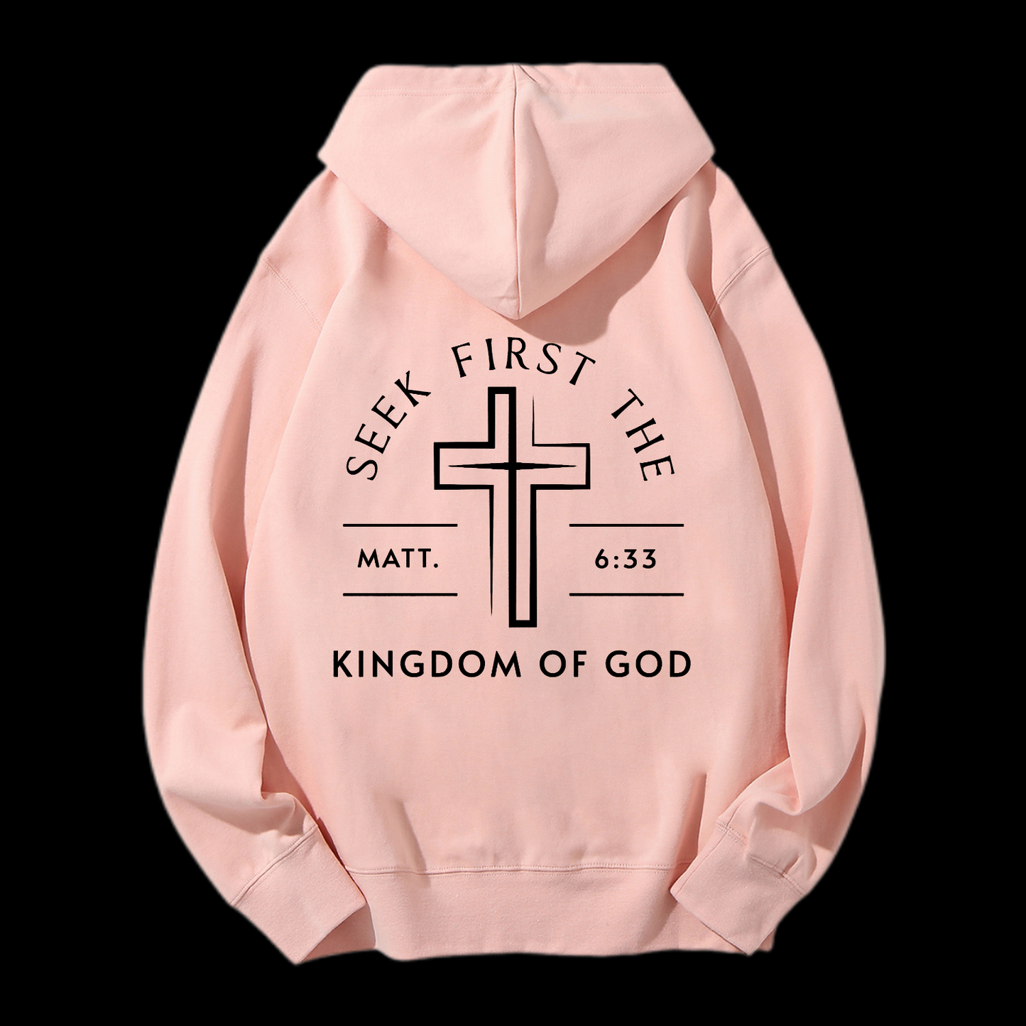 Kingdom Of God Drawstring Hoodie
