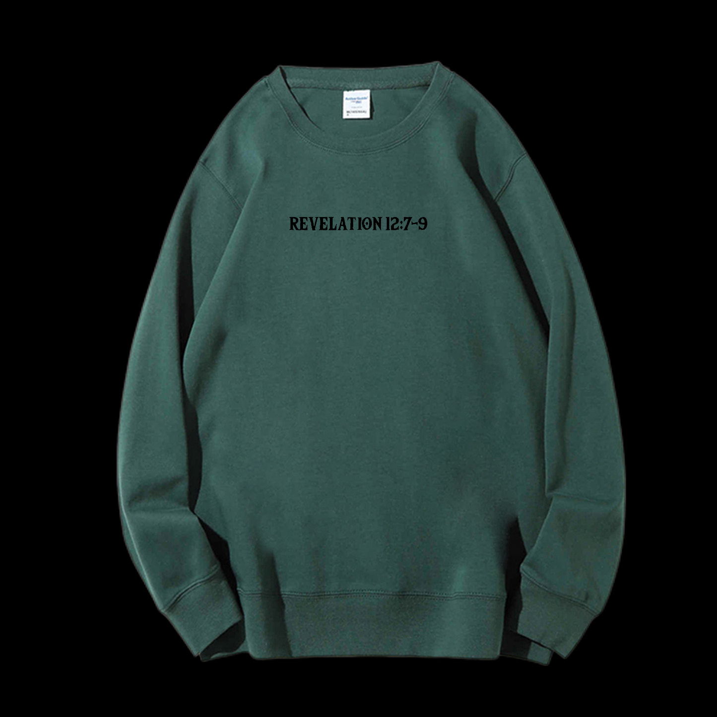 Revelation 12:7-9 Crewneck Sweatshirt