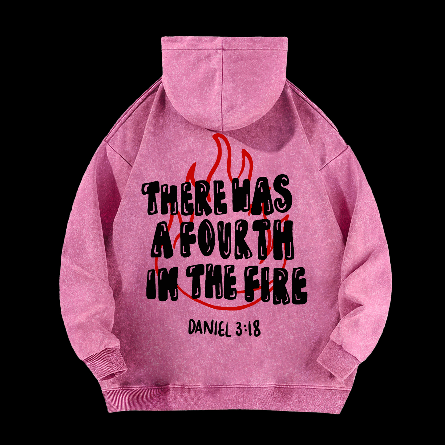 There Was A Fourth In The Fire Washed Hoodie