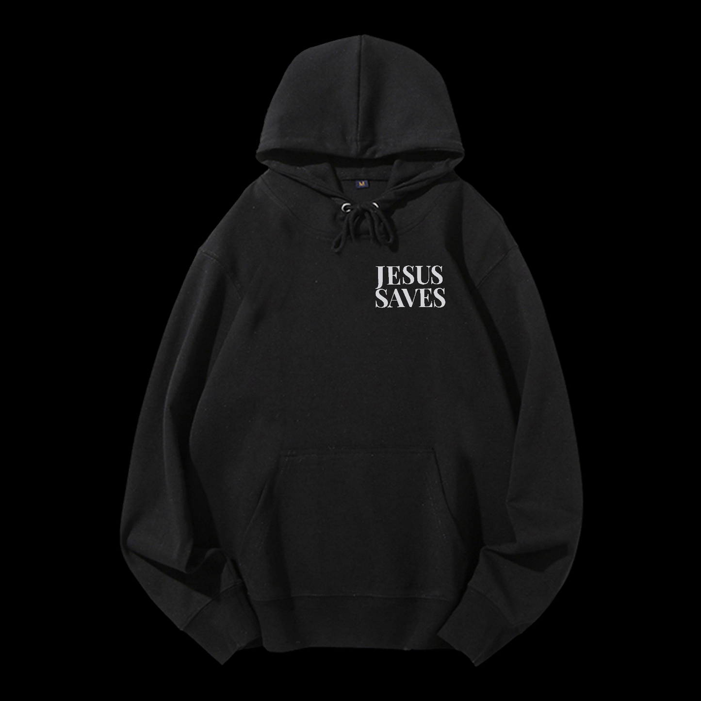 Jesus Saves Drawstring Hoodie