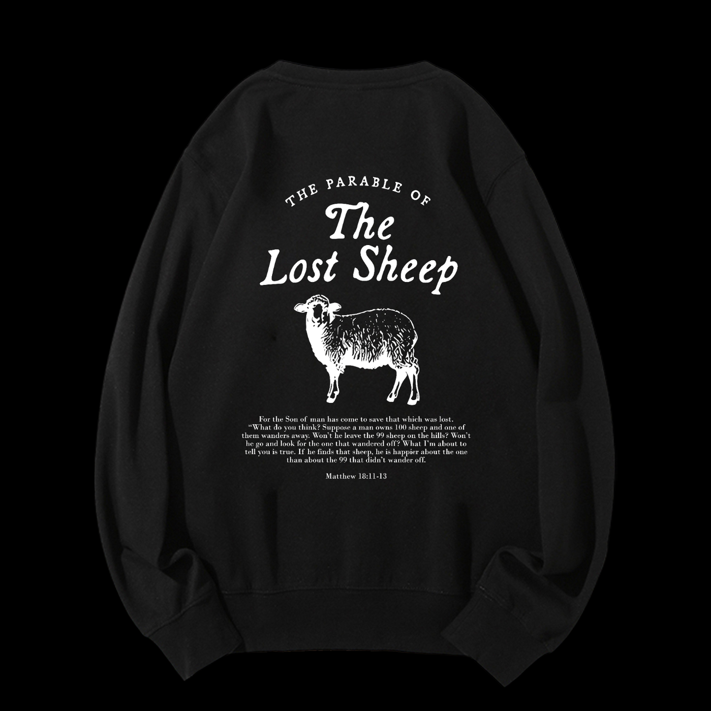 The Parable Of The Lost Sheep Crewneck Sweatshirt