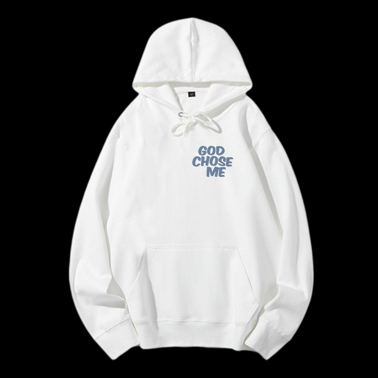 God Chose Me Drawstring Hoodie